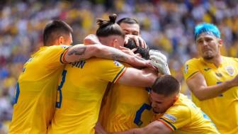 2024年06月17日 欧洲杯-罗马尼亚3-0完胜乌克兰 中超旧将斯坦丘穿云箭卢宁送礼