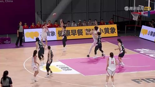 2024年06月29日 U18中国女篮挺进亚洲杯决赛 张子宇25投仅17中爆砍34分16板5助！