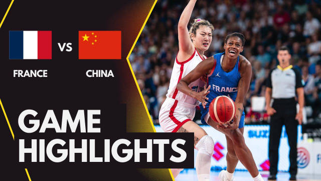 2024年07月22日女篮热身赛法国兰斯站 法国女篮 - 中国女篮 全场录像